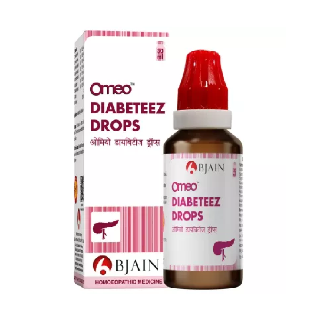 BJain Omeo Diabeteez Drops (30ml) For High Blood Sugar