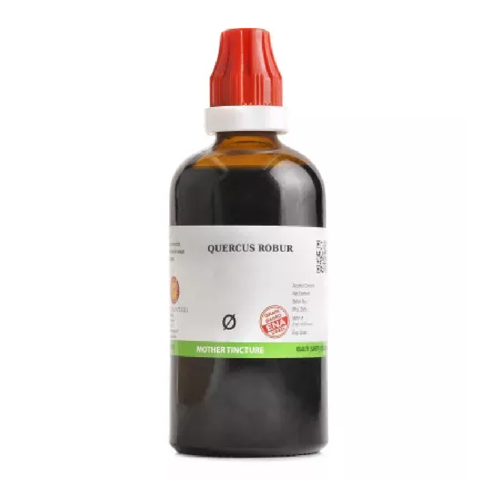 BJain Quercus Robur 1X (Q) Mother Tincture (100ml) For Constipation, Diarrhoea