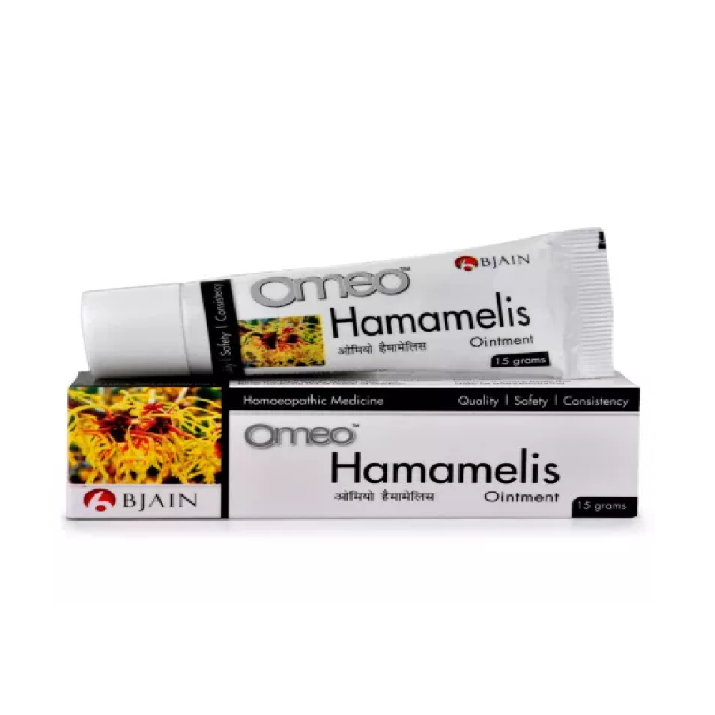 BJain Omeo Hamamelis Ointment (15g) For Bleeding Piles