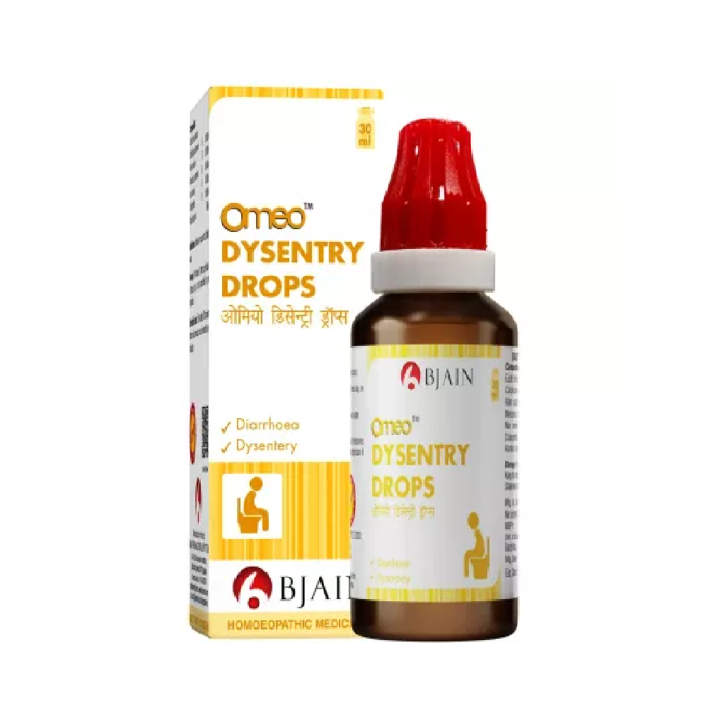 BJain Omeo Dysentry Drops (30g) For Diarrhea, Jaundice