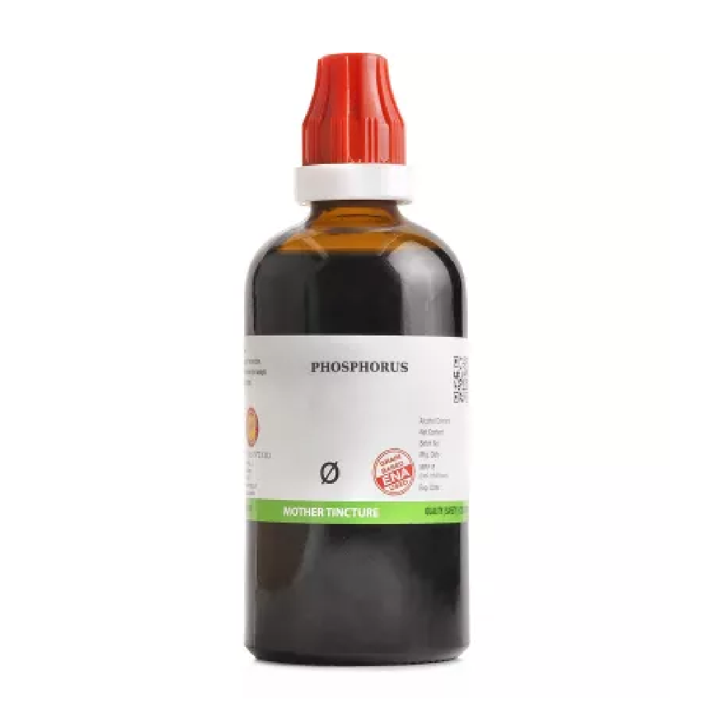 BJain Phosphorus 1X (Q) Mother Tincture (100ml) For Vomiting, Vertigo, Piles