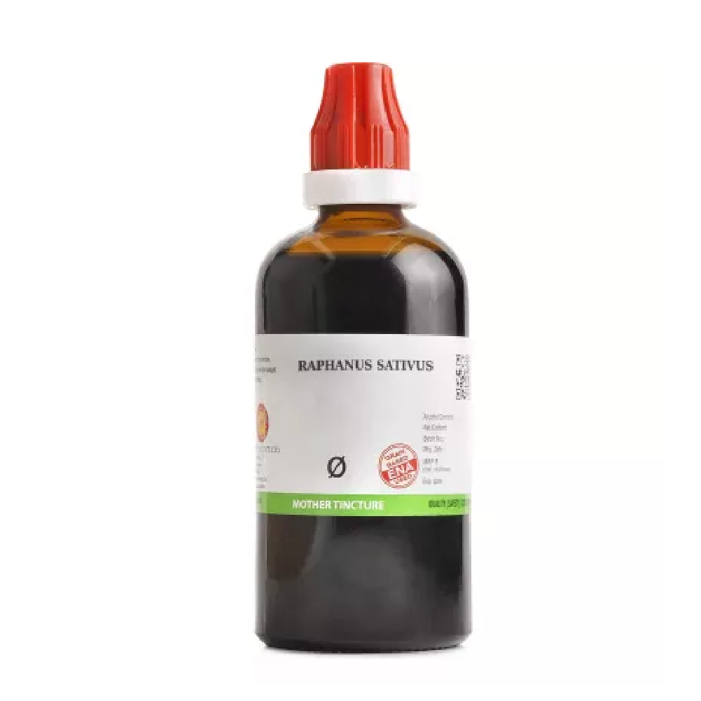 BJain Raphanus Sativus 1X (Q) Mother Tincture (100ml) For Sore Throat