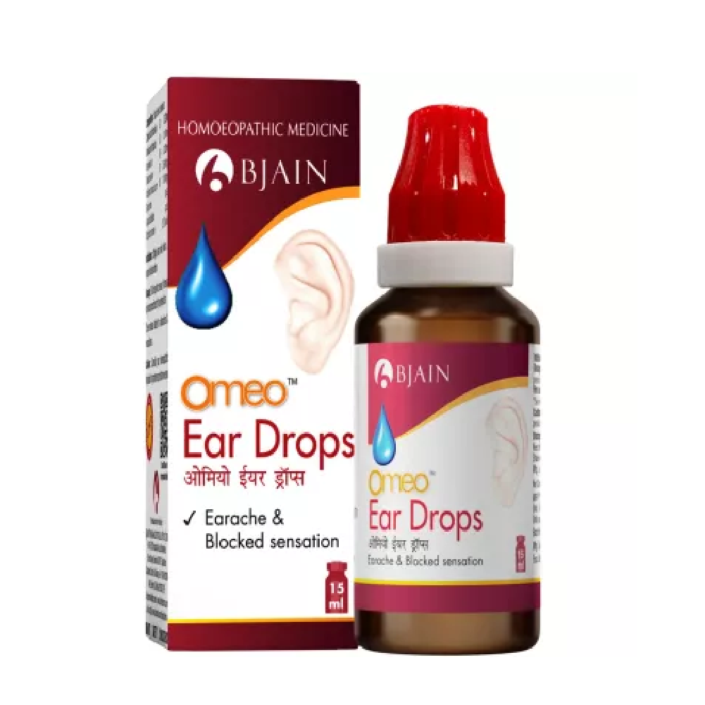 BJain Omeo Ear Drops (15ml) For Ear Pain