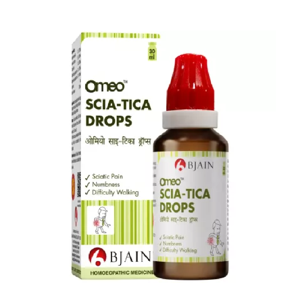 BJain Omeo Scia-tica Drops (30ml) For Leg Pain