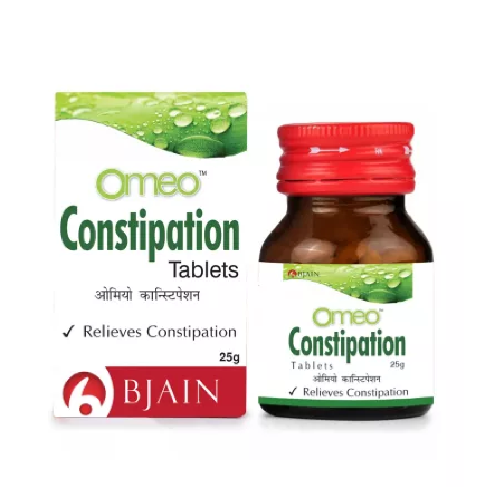 BJain Omeo Constipation Tablets (25g) For Constipation