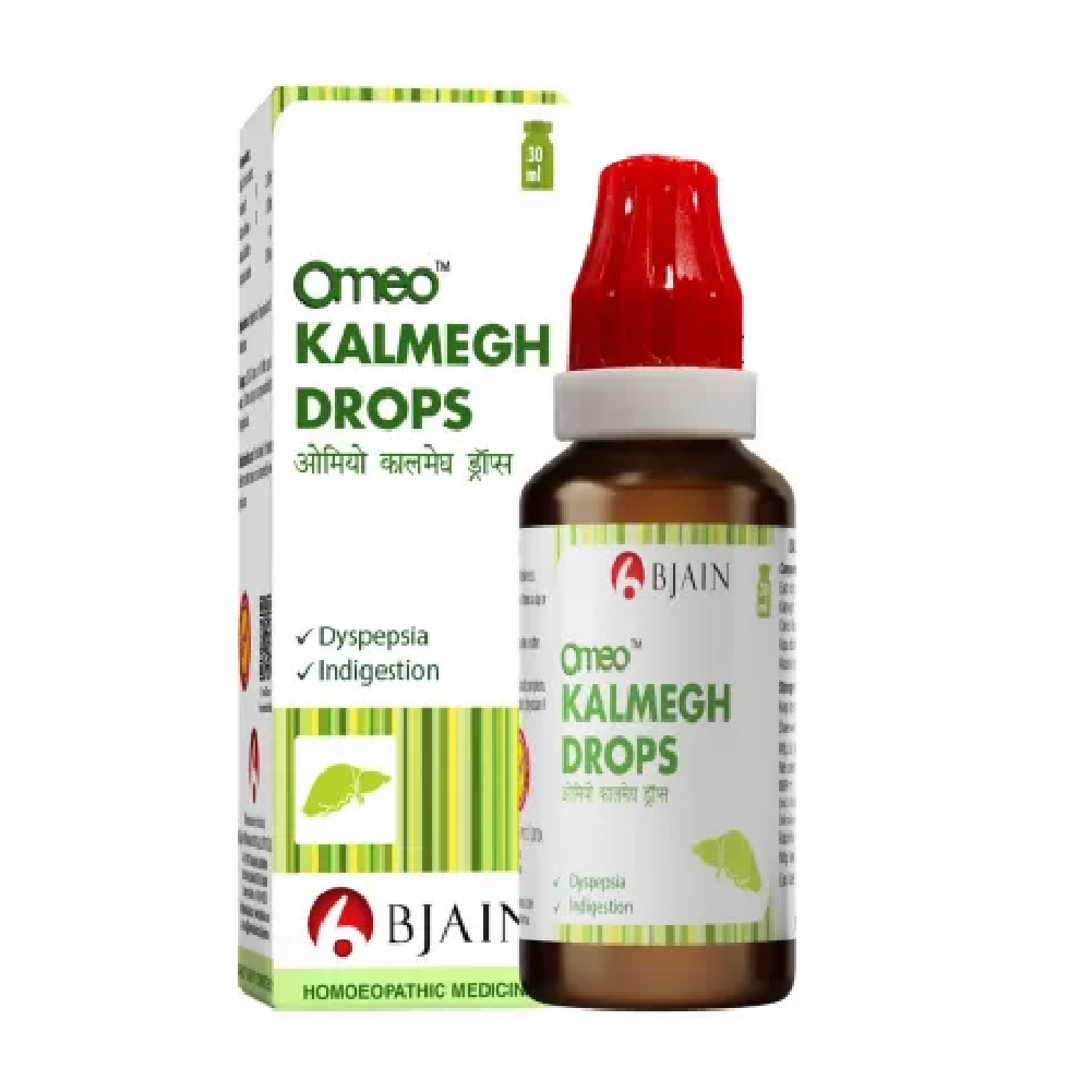 BJain Omeo Kalmegh Drops (30ml) For Acidity, Indigestion