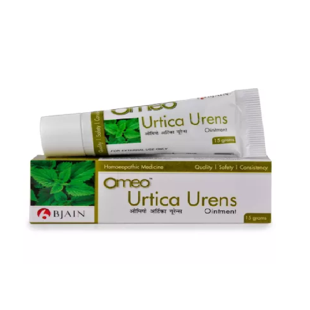 BJain Omeo Urtica Urens Ointment (15g) For Itching, Skin care