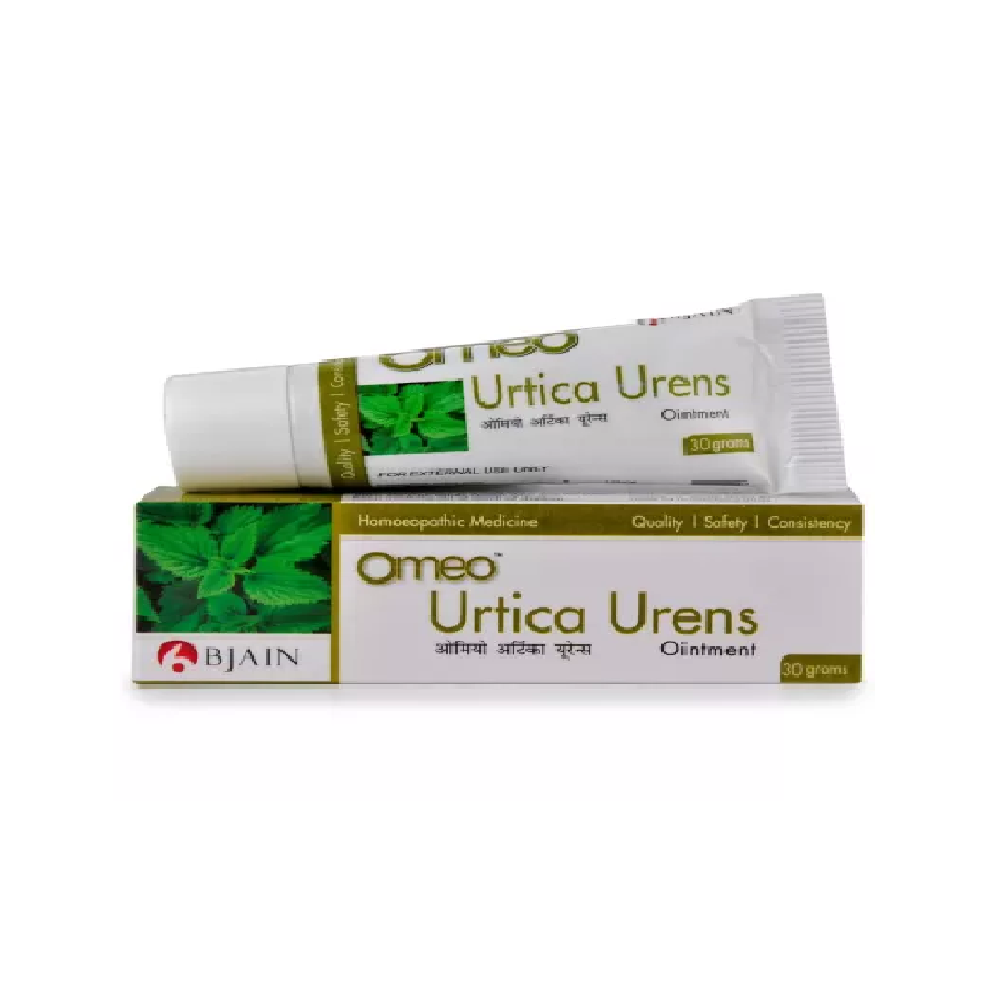 BJain Omeo Urtica Urens Ointment (30g) For Itching, Skin Care