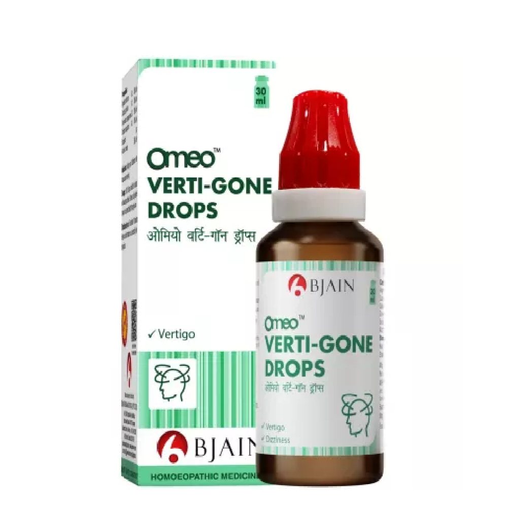 BJain Omeo Verti-Gone Drops (30ml) For Vomiting And Nausea