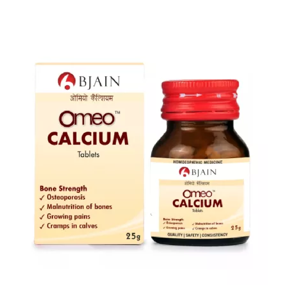 BJain Omeo Calcium Tablets (25g) For BJain Omeo Calcium Tablets (25g) For Pain Relief