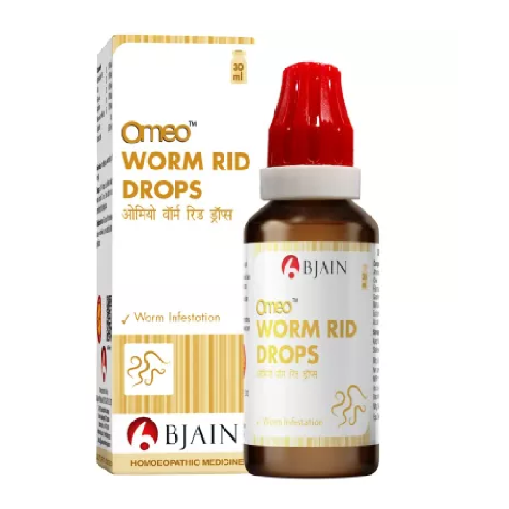 BJain Omeo Worm Rid Drops (30ml) For Boost Your Immunity