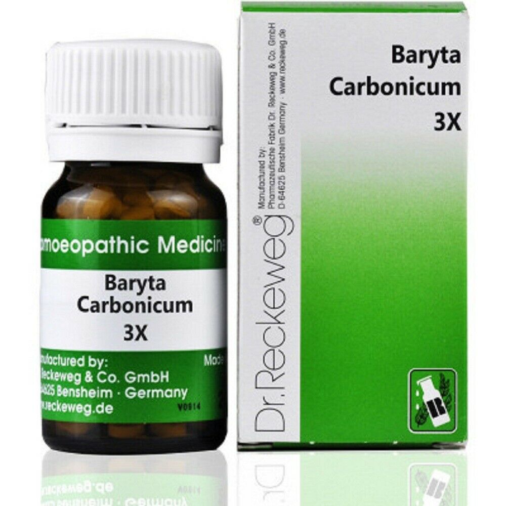 Dr. Reckeweg Baryta Carbonicum 3X (20g) for digestion swelling