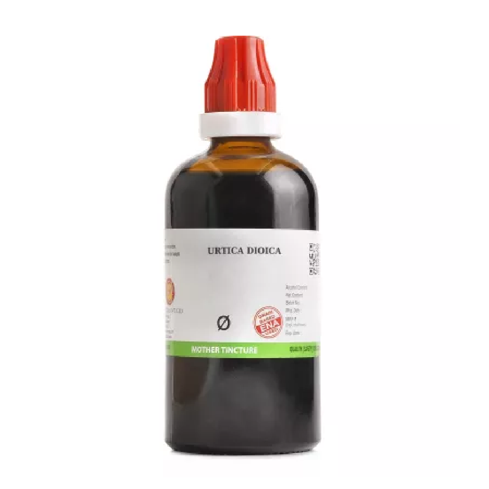 BJain Urtica Dioica 1X (Q) Mother Tincture (100ml) For Urinary Tract Infections, Joint Pain, Swelling