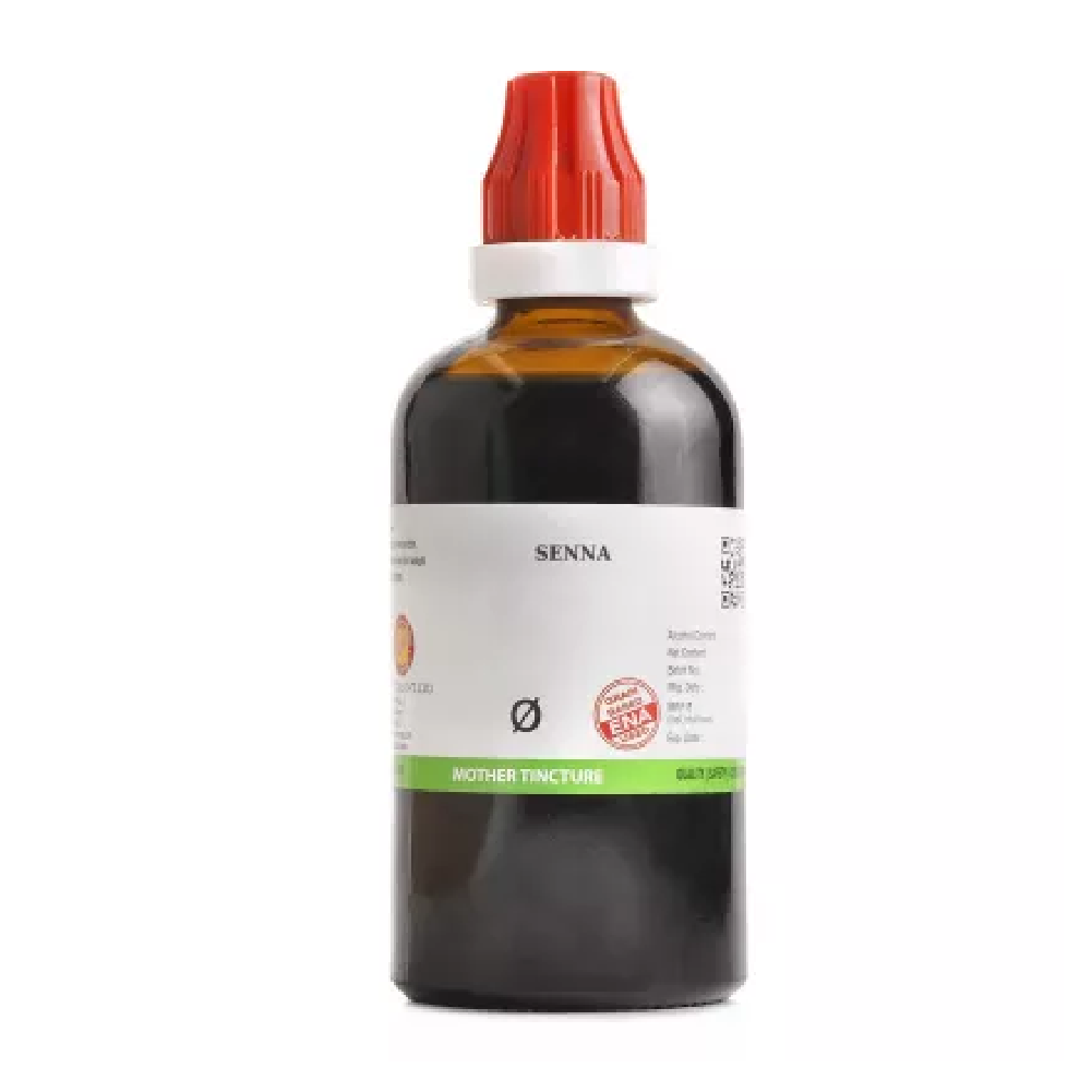 BJain Senna 1X (Q) Mother Tincture (100ml) For Constipation, Sneezing