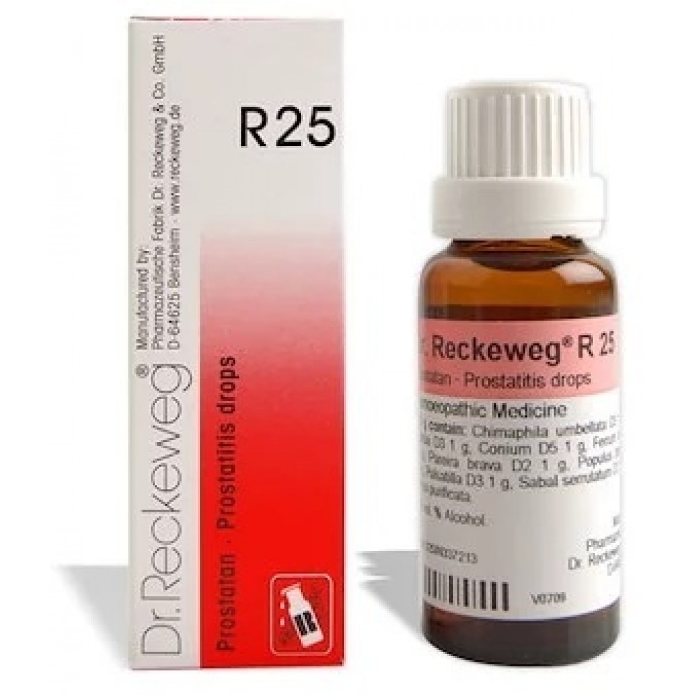 Dr Reckeweg R25 Drops Homeopathic Medicine 22 ml for kidney functions kidney/Liver kidney care