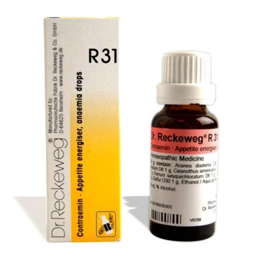 Dr Reckeweg R31 Homeopathic Medicine 22 ml for Heart Disease Heart care Gastrointestinal