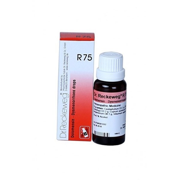 Dr. Reckeweg R75 Dolomensin – Dysmenorrhoea drops – 22ml for female health Female Infertility Women Care