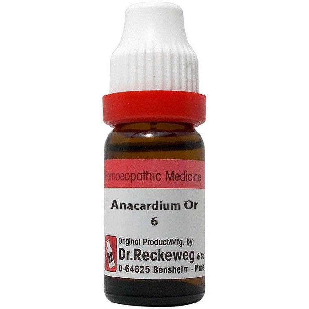 Dr Reckeweg Anacardium Orientale Dilution 11ml for Anxiety Depression Headache Migraine