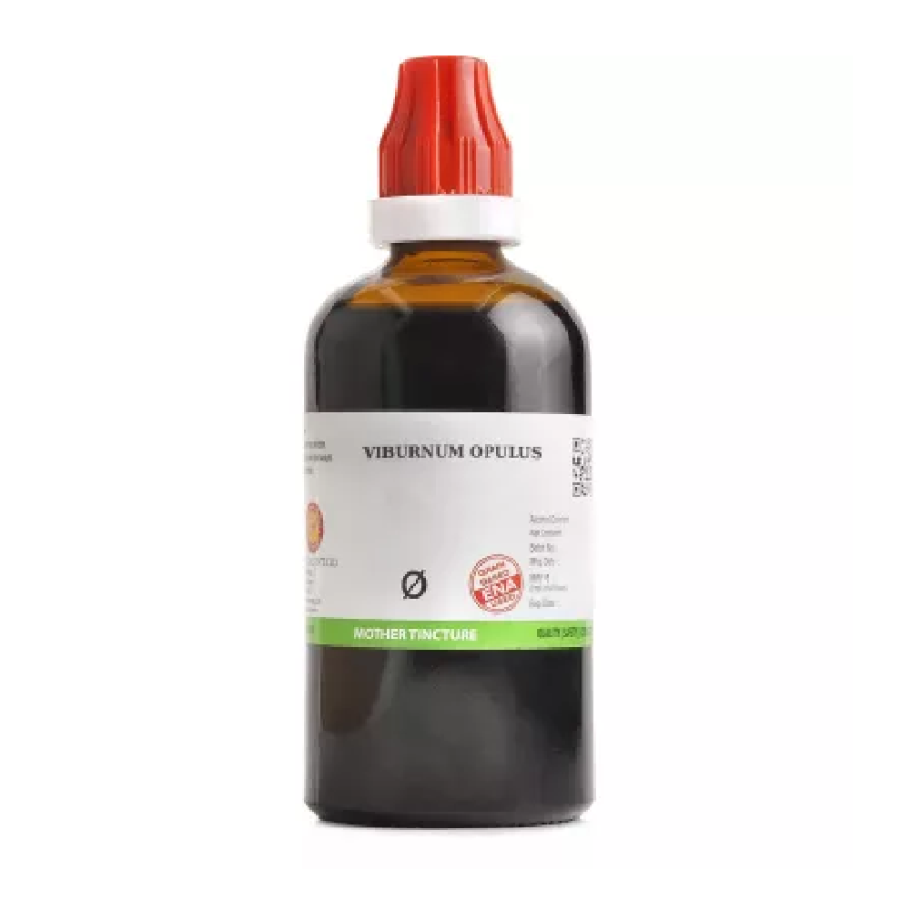 BJain Viburnum Opulus 1X (Q) Mother Tincture (100ml) For Urinary Complaints