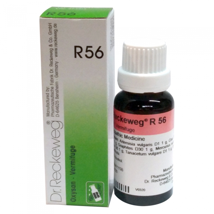 Dr Reckeweg R 56 Drops Homeopathic 22 ml for relieving infection digestive system