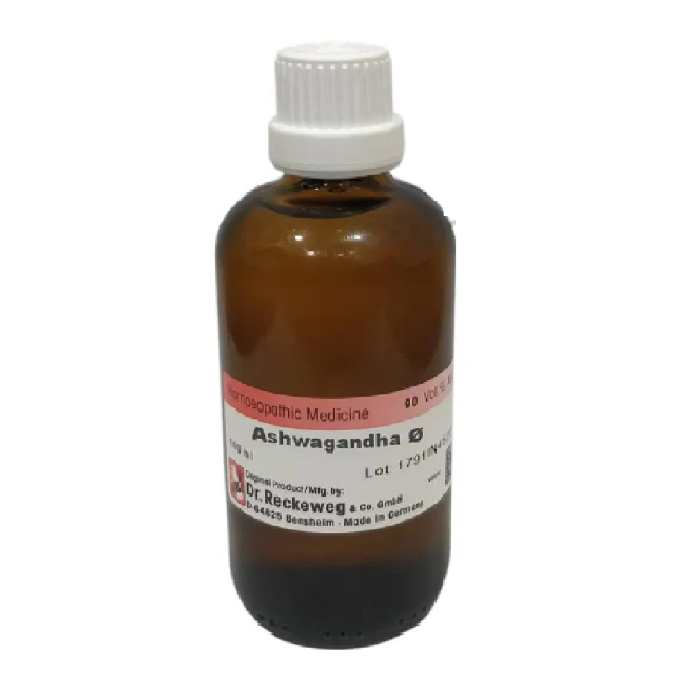 Dr. Reckeweg Ashwagandha Mother Tincture Q (100 ML) For improve Stress Response