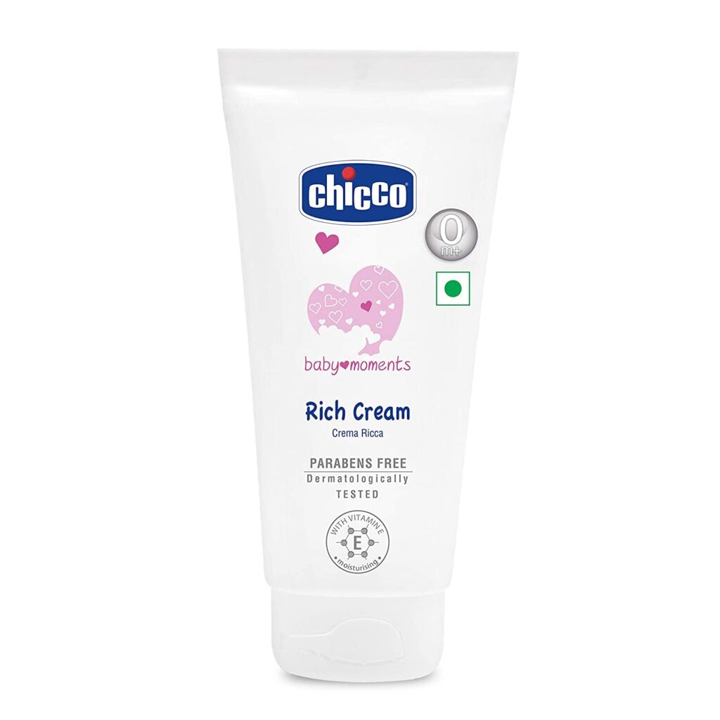 Chicco Baby Moments 100ml Rich Cream For Dry skin areas