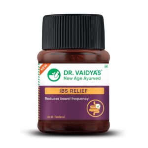 DR. VAIDYA’S new age ayurveda IBS Relief 30 Tablets x 2