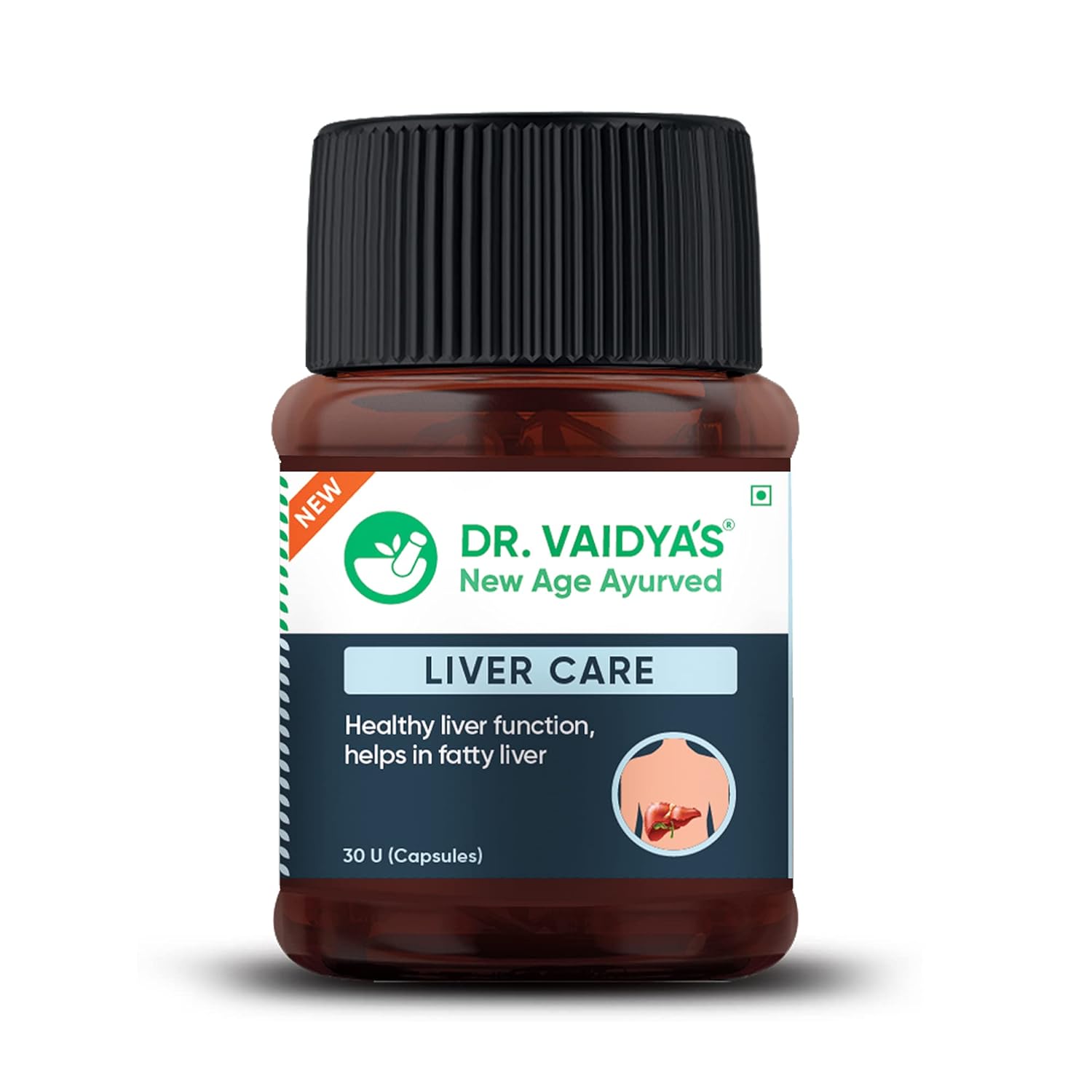 DR. VAIDYA’S new age ayurveda Liver Care – A Complete Liver Protector That Supports Liver Health And Helps With Fatty Liver Pack of 1 (30 Capsules)