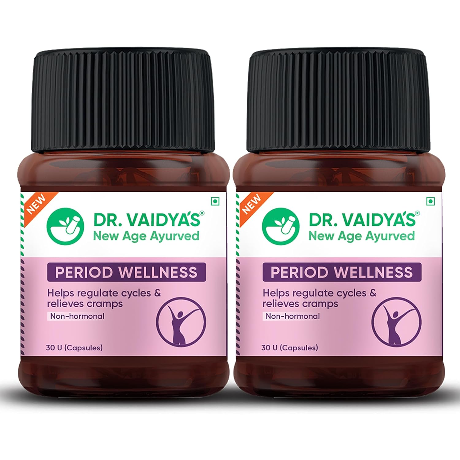 DR VAIDYA’S Period Wellness -(30 CAPSULES) – PACK OF 2