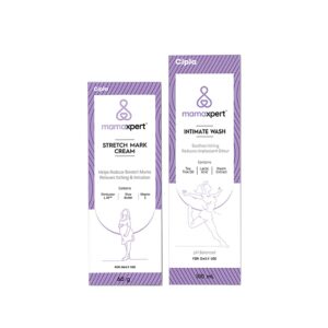 Cipla Mamaxpert Combo with Intimate Wash and Stretch Mark Removal Cream for Women