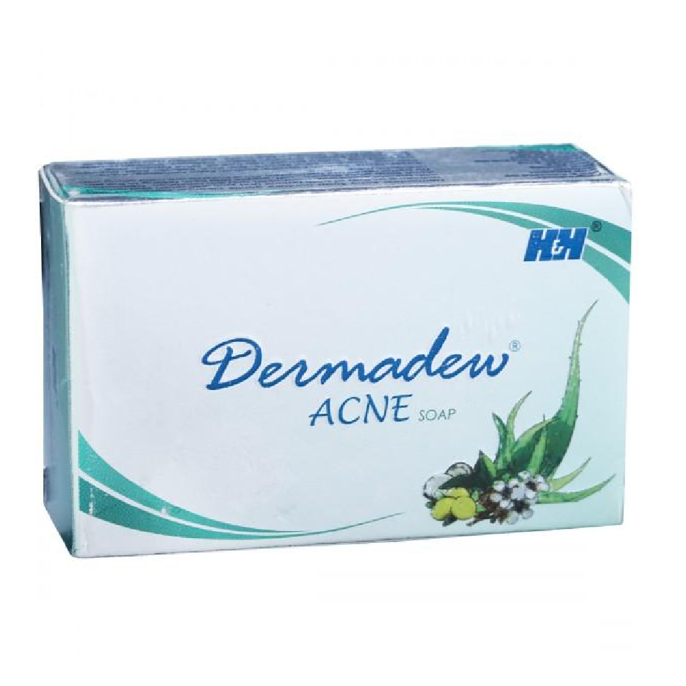 Dermadew Acne Soap 75gm For Pimple, Acne