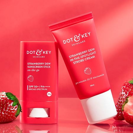 DOT & KEY Skincare Instant Dewy Skin Combo (20gm+30ml) For Radiant Skin