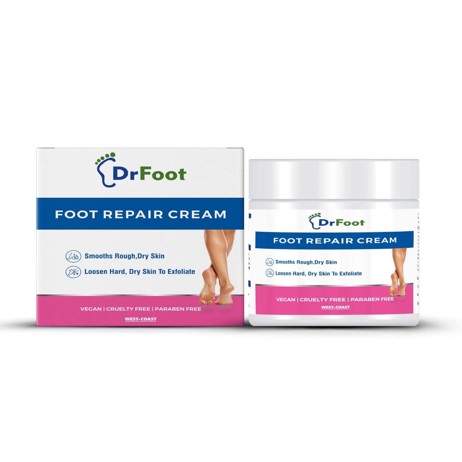 Dr Foot Foot Repair Cream, Foot Fungus, Dry Cracked Feet and Smelly Feet with Essential Oils – Tea Tree Oil, Antifungal Treatment Foot Repair – 100 gm